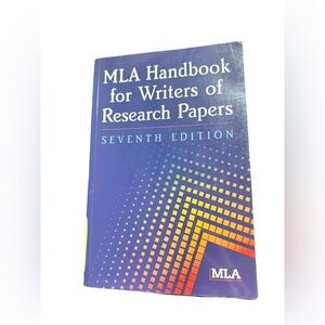 MLA Handbook for Writers of Research Papers (Paperback - Used - Fair Condition)